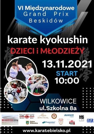 VI Międzynarodowe GRAND PRIX Beskidów Karate Kyokushin