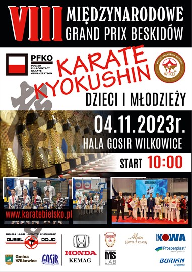 VIII Międzynarodowe GRAND PRIX  Beskidów Karate Kyokushin