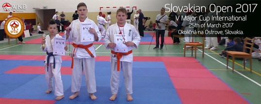 Trzy medale zawodników BKKK na Mistrzostwach Słowacji, 25 marca 2017