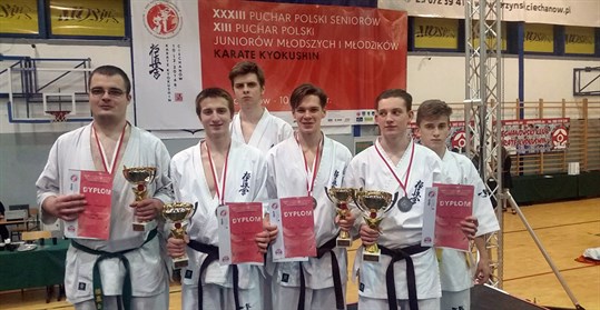 XXXIII Puchar Polski seniorów Karate Kyokushin i XIII Puchar Polski juniorów i młodzików.